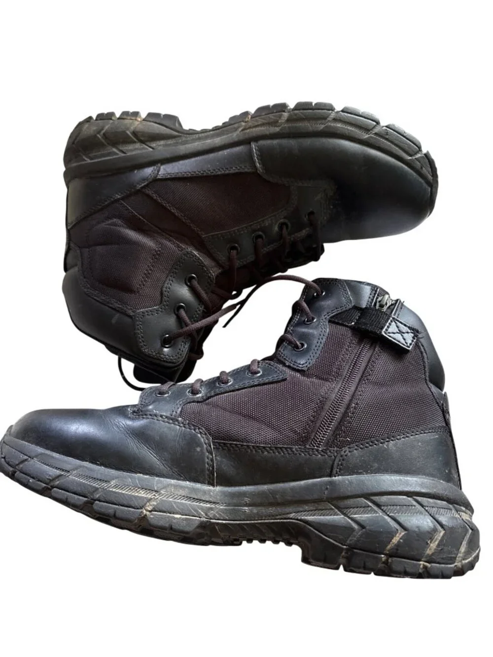 Interceptor Mens Tactical Boots Size 13 Black Durable Sole Military